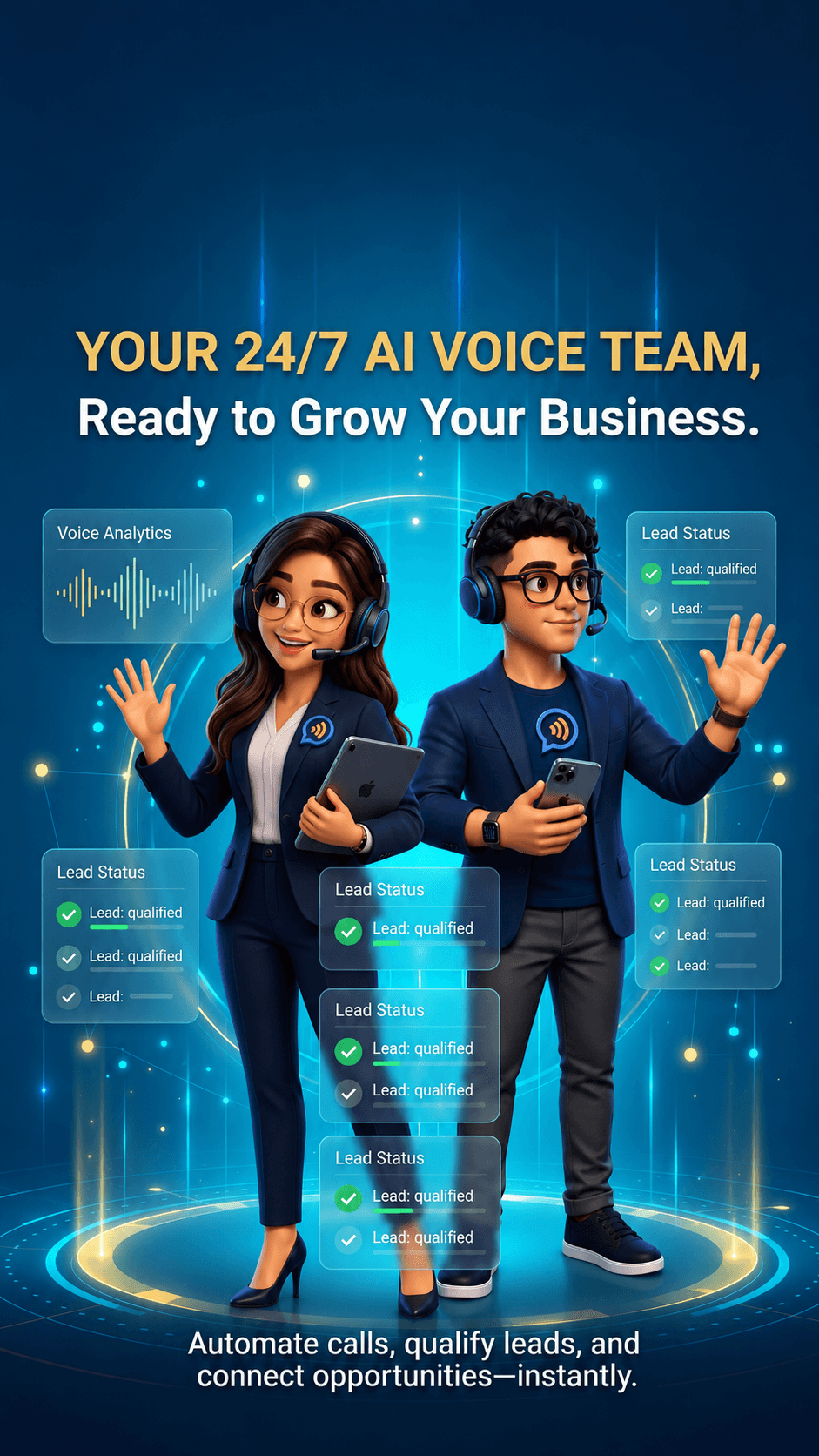 VOXmatiON AI Receptionist